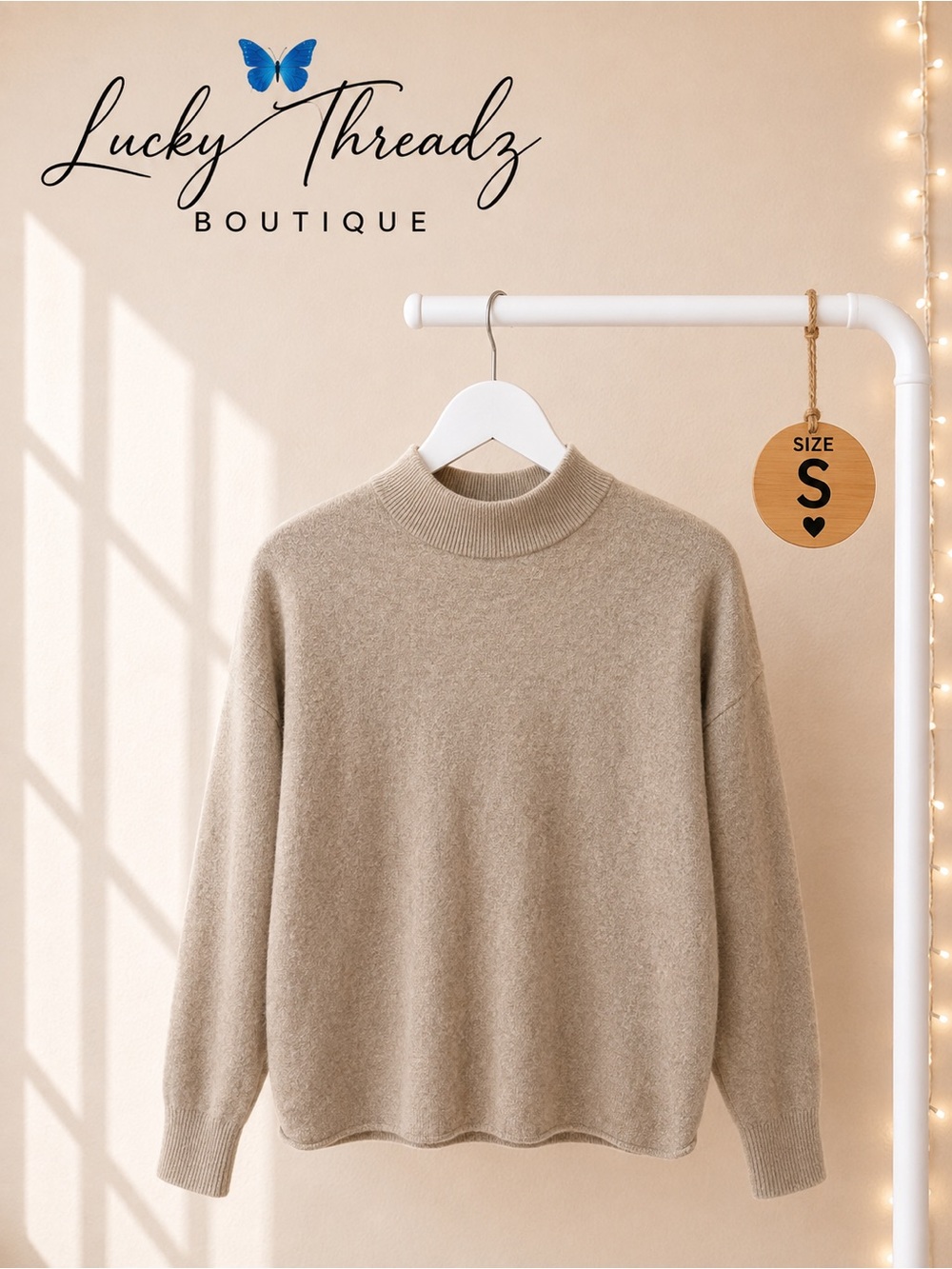 Madewell Heather Hazelwood Merino Alpaca Mockneck Sweater S